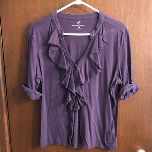 Purple blouse
